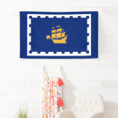 Banderoles Drapeau de Québec (Québec, Canada) (En situation)