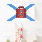 Banderoles Drapeau de Rio de Janeiro (Brésil) (En situation)