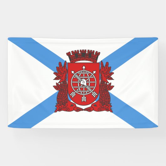 Banderoles Drapeau de Rio de Janeiro (Brésil) (Horizontal)
