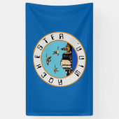 Banderoles Drapeau de Rochester (Minnesota) (Vertical)