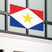 Banderoles Drapeau de Saba (Bâtiment extérieur)