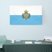 Banderoles Drapeau de Saint-Marin (Salon professionnel)