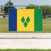 Banderoles Drapeau de Saint-Vincent (Insitu)