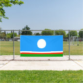 Banderoles Drapeau de Sakha (Insitu)