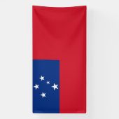 Banderoles Drapeau de Samoa (Verticale)
