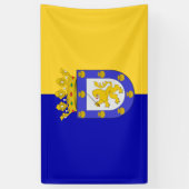 Banderoles Drapeau de Santiago (Chili) (Vertical)