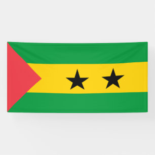 Banderoles Drapeau de Sao Tomé-et-Principe