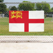 Banderoles Drapeau de Sercq (En situation)