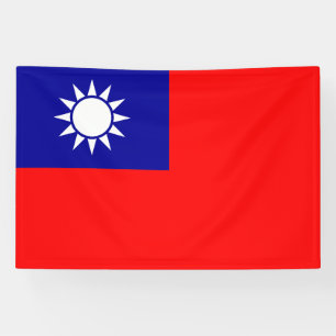 Banderoles Drapeau de Taïwan