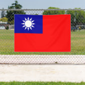 Banderoles Drapeau de Taïwan (Insitu)