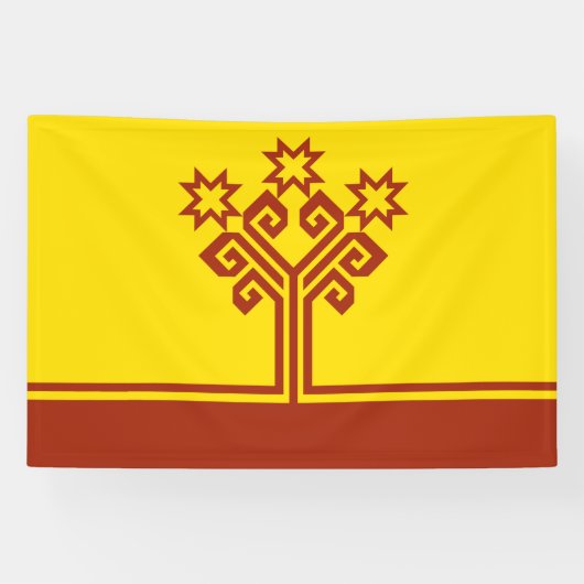 Banderoles Drapeau de Tchouvachie (Horizontal)