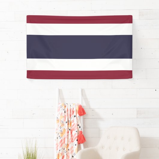 Banderoles Drapeau de Thaïlande (En situation)