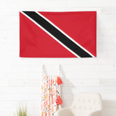 Banderoles Drapeau de Trinité-et-Tobago (En situation)