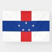 Banderoles Drapeau des Antilles Pays-Bas (Horizontal)