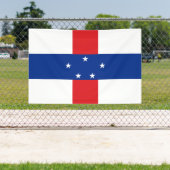 Banderoles Drapeau des Antilles Pays-Bas (Insitu)
