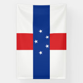 Banderoles Drapeau des Antilles Pays-Bas (Verticale)