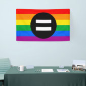 Banderoles Drapeau des droits gays (Salon professionnel)