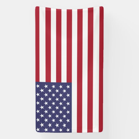 Banderoles Drapeau des États-Unis (Verticale)