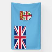 Banderoles Drapeau des Fidji (Verticale)