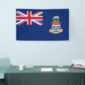 Banderoles Drapeau des îles Caïmans (Salon professionnel)