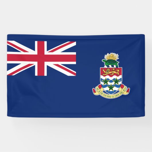 Banderoles Drapeau des îles Caïmans (Horizontal)