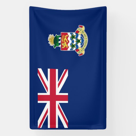 Banderoles Drapeau des îles Caïmans (Verticale)