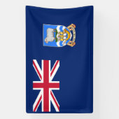 Banderoles Drapeau des îles Falkland (Verticale)