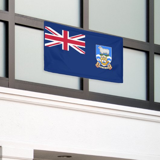 Banderoles Drapeau des îles Falkland (Bâtiment extérieur)