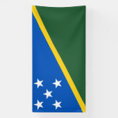 Banderoles Drapeau des Îles Salomon (Verticale)