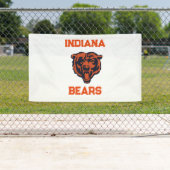 Banderoles Drapeau des Indiana Bears (En situation)