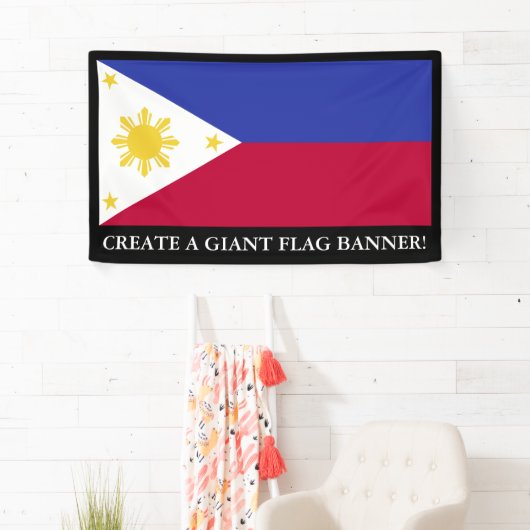 Banderoles Drapeau des Philippines (En situation)