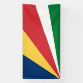 Banderoles Drapeau des Seychelles (Verticale)