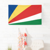 Banderoles Drapeau des Seychelles (En situation)