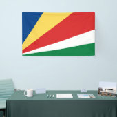 Banderoles Drapeau des Seychelles (Salon professionnel)