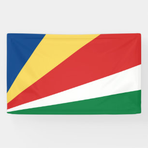 Banderoles Drapeau des Seychelles