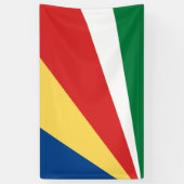 Banderoles Drapeau des Seychelles (Vertical)