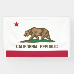 Banderoles Drapeau d'État de Californie