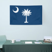 Banderoles Drapeau d'État de Caroline du Sud (Salon professionnel)