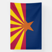 Banderoles Drapeau d'État de l'Arizona (Verticale)