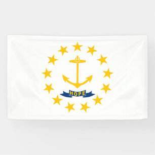 Banderoles Drapeau d'État de Rhode Island