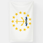 Banderoles Drapeau d'État de Rhode Island (Vertical)