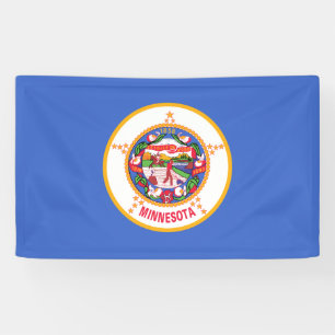 Banderoles Drapeau d'État du Minnesota