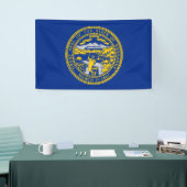 Banderoles Drapeau d'État du Nebraska (Salon professionnel)