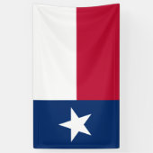 Banderoles Drapeau d'État texan (Texas) (Vertical)