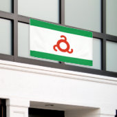 Banderoles Drapeau d'Ingushetia (Bâtiment extérieur)