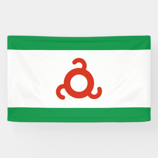 Banderoles Drapeau d'Ingushetia (Horizontal)