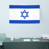 Banderoles Drapeau d'Israël (Salon professionnel)