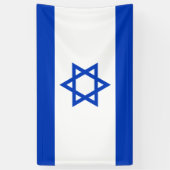 Banderoles Drapeau d'Israël (Vertical)