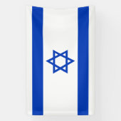 Banderoles Drapeau d'Israël (Verticale)