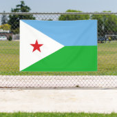 Banderoles Drapeau Djibouti (Insitu)